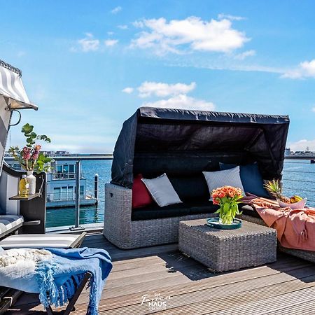 Vila Schwimmendes Haus Aloha Olpenitz Exteriér fotografie