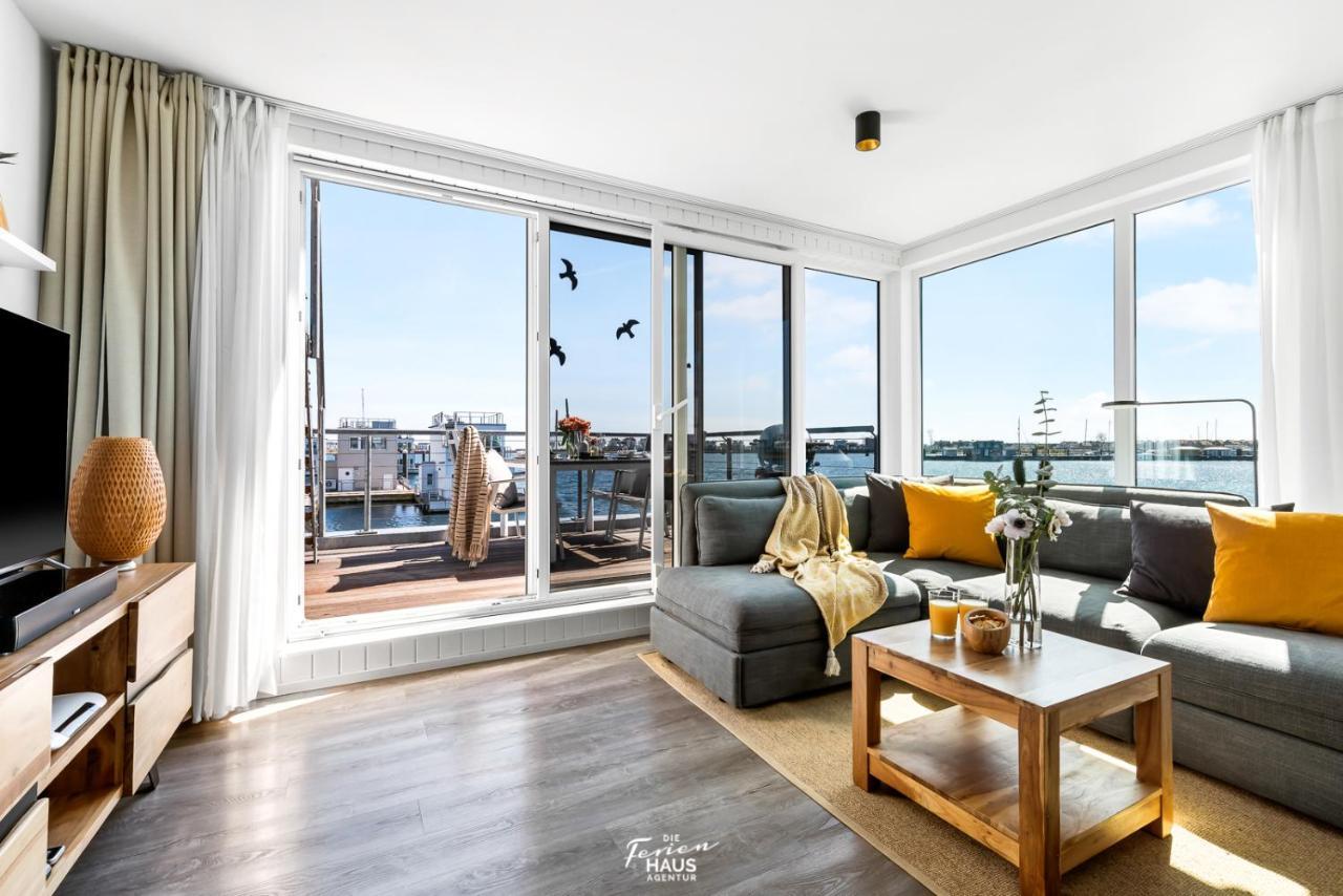 Vila Schwimmendes Haus Aloha Olpenitz Exteriér fotografie