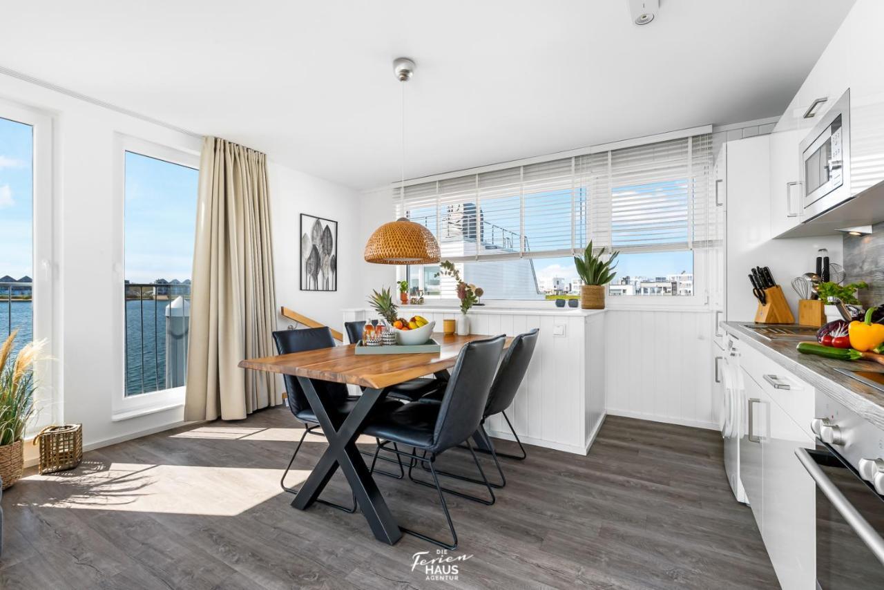 Vila Schwimmendes Haus Aloha Olpenitz Exteriér fotografie