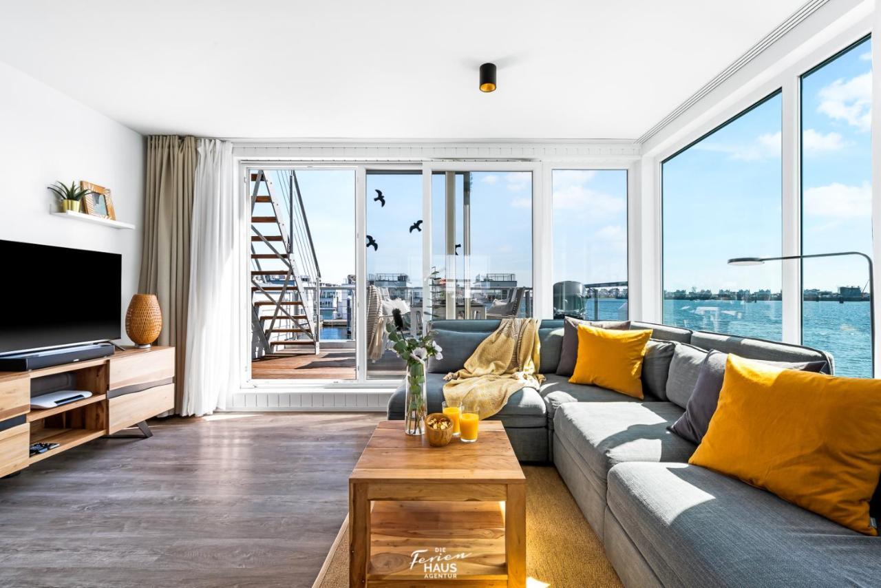 Vila Schwimmendes Haus Aloha Olpenitz Exteriér fotografie