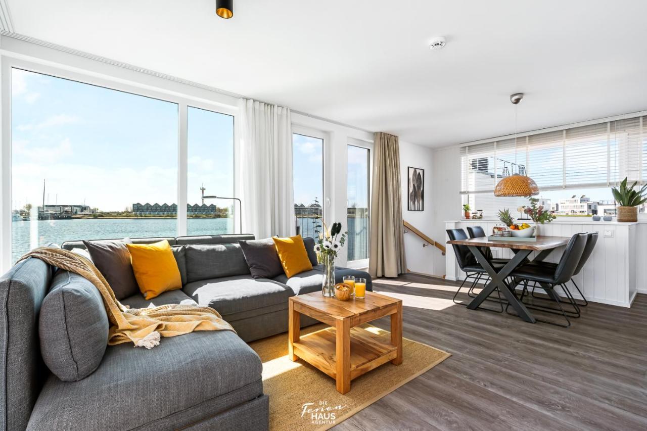 Vila Schwimmendes Haus Aloha Olpenitz Exteriér fotografie