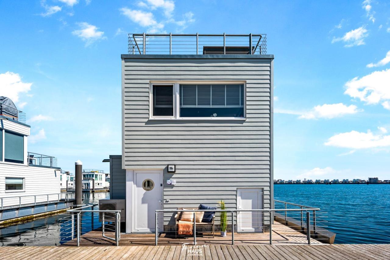 Vila Schwimmendes Haus Aloha Olpenitz Exteriér fotografie