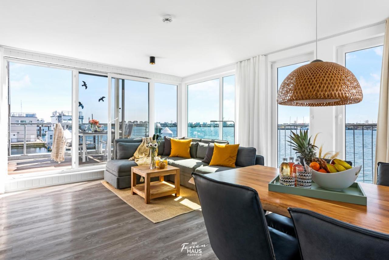 Vila Schwimmendes Haus Aloha Olpenitz Exteriér fotografie