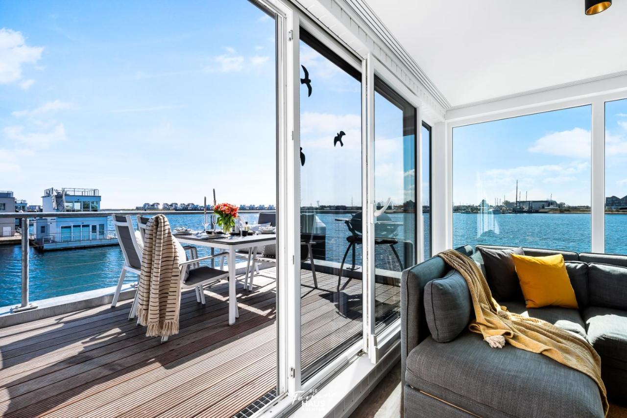 Vila Schwimmendes Haus Aloha Olpenitz Exteriér fotografie