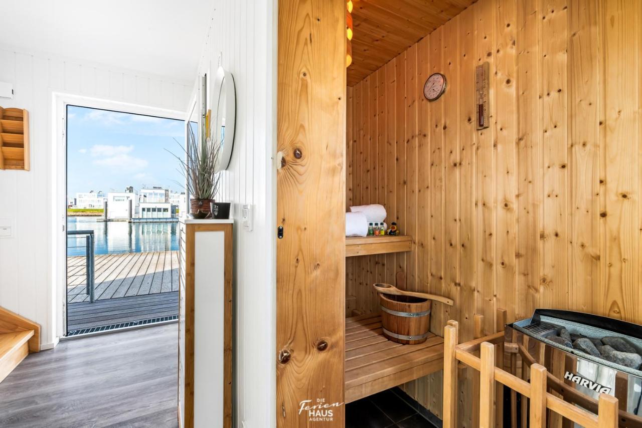 Vila Schwimmendes Haus Aloha Olpenitz Exteriér fotografie